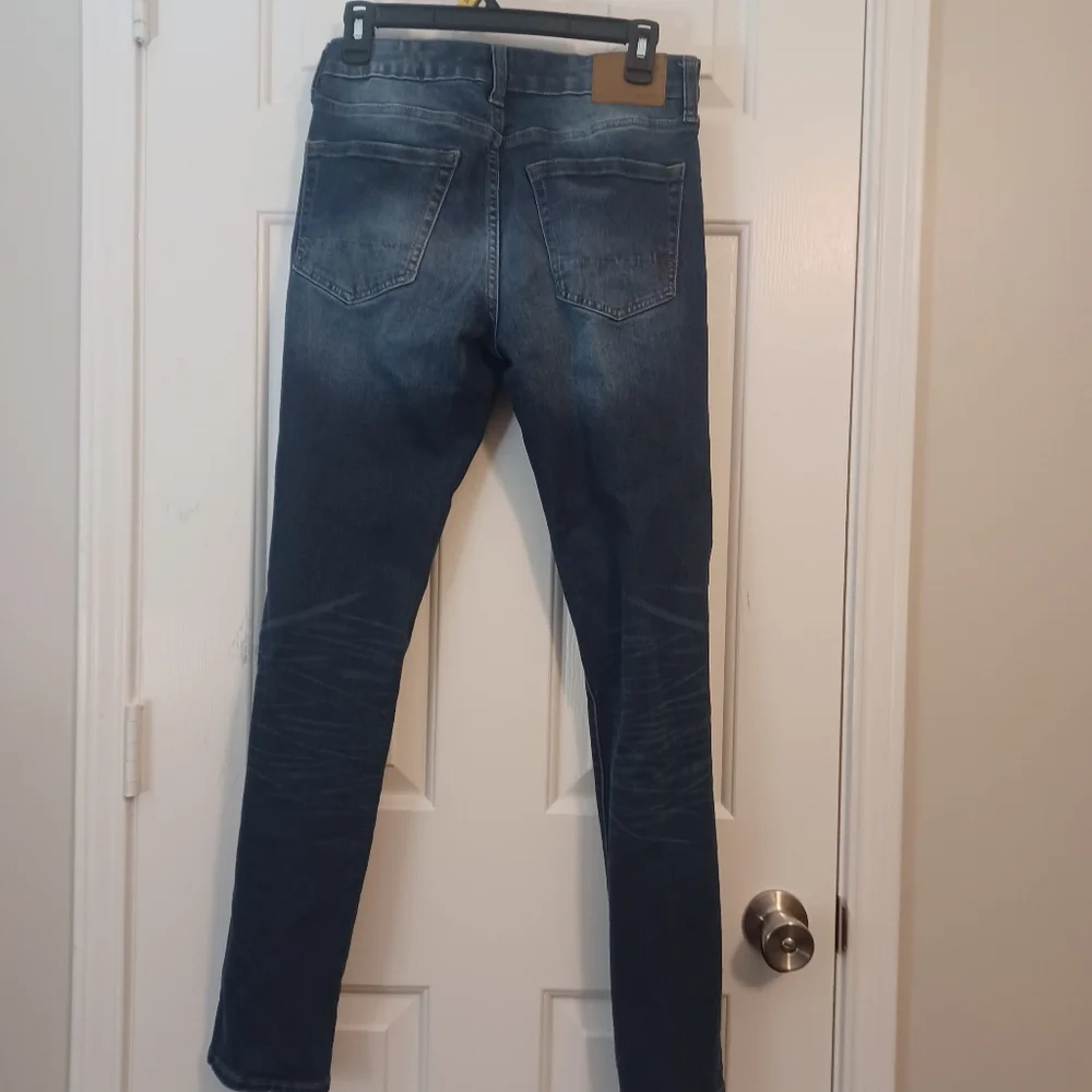 Aeropostale Men's Distressed Stretch Skinny Jeans Sz 28X32